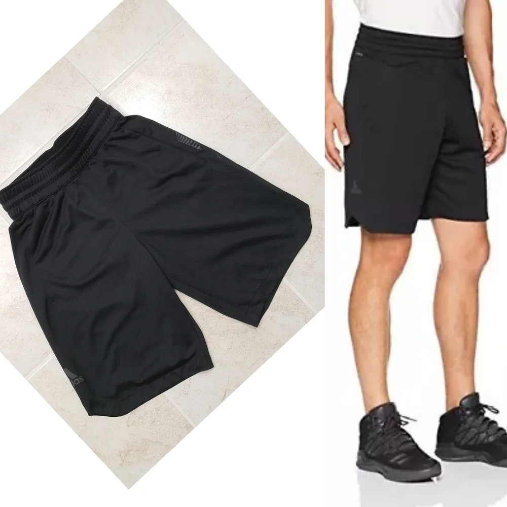 NEW Adidas Accelerate Climalite Running Gym Shorts - Black sz XS